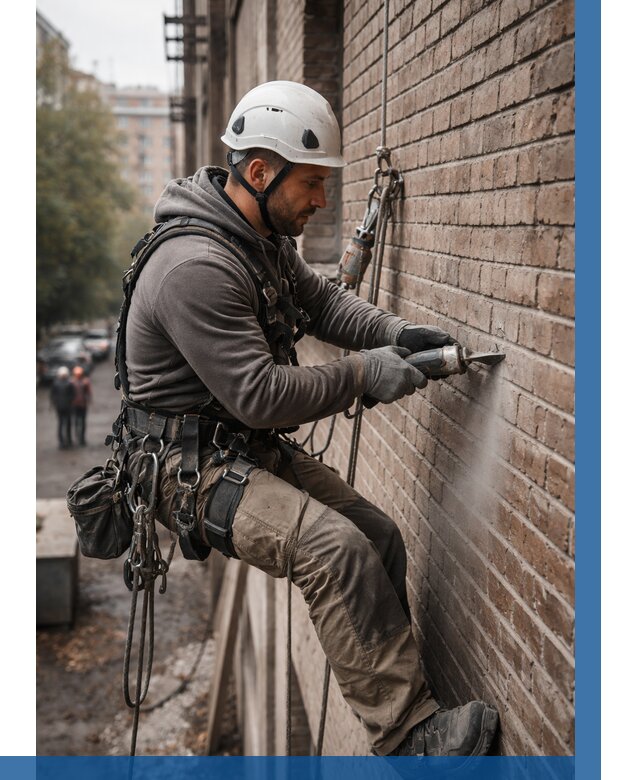 Расшивка кирпичных швов в Ступине от 624 р. | ВЫСОТНИК-Стп