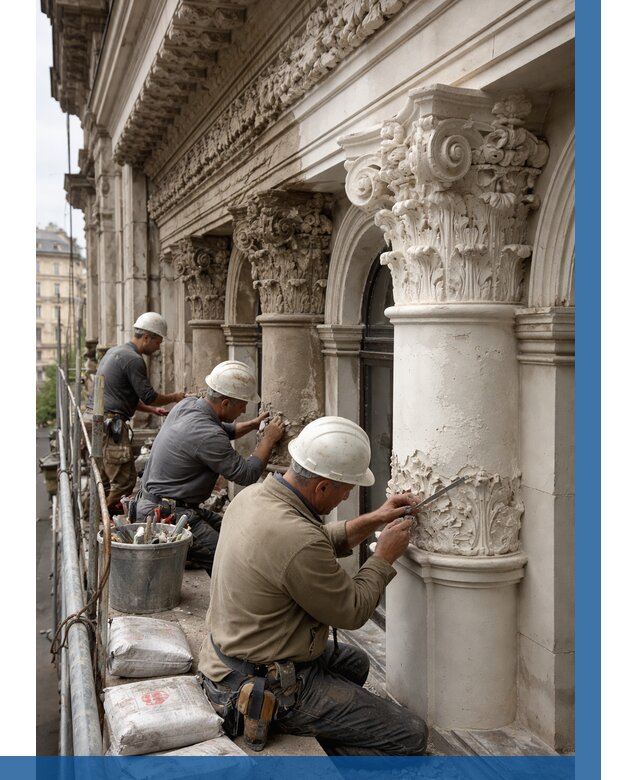 Реставрация фасадной лепнины в Ступине от 2599 р. | ВЫСОТНИК-Стп