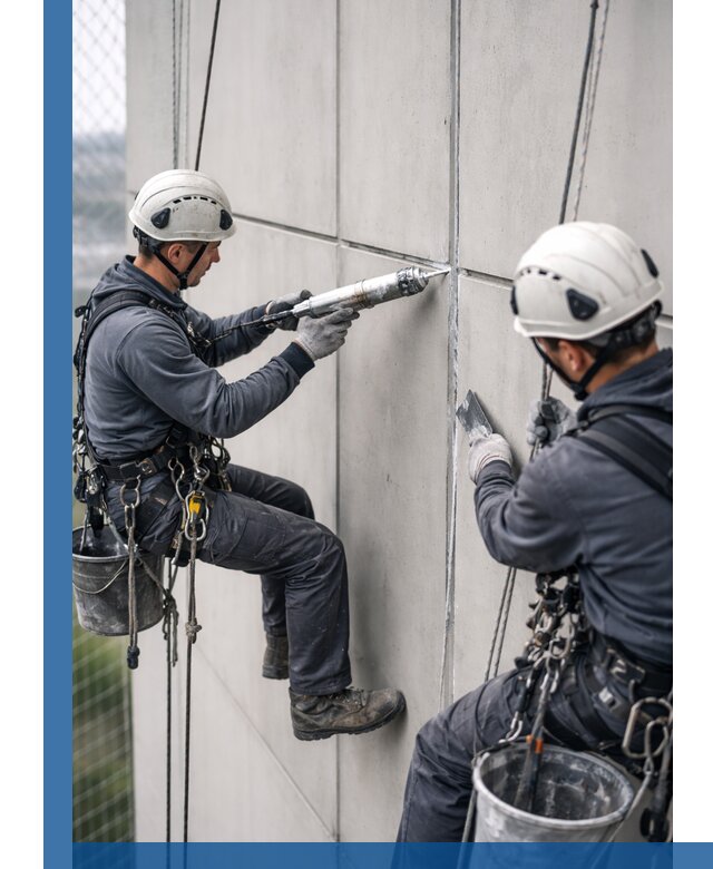 Первичная герметизация швов фасадов и кровель в Ступине