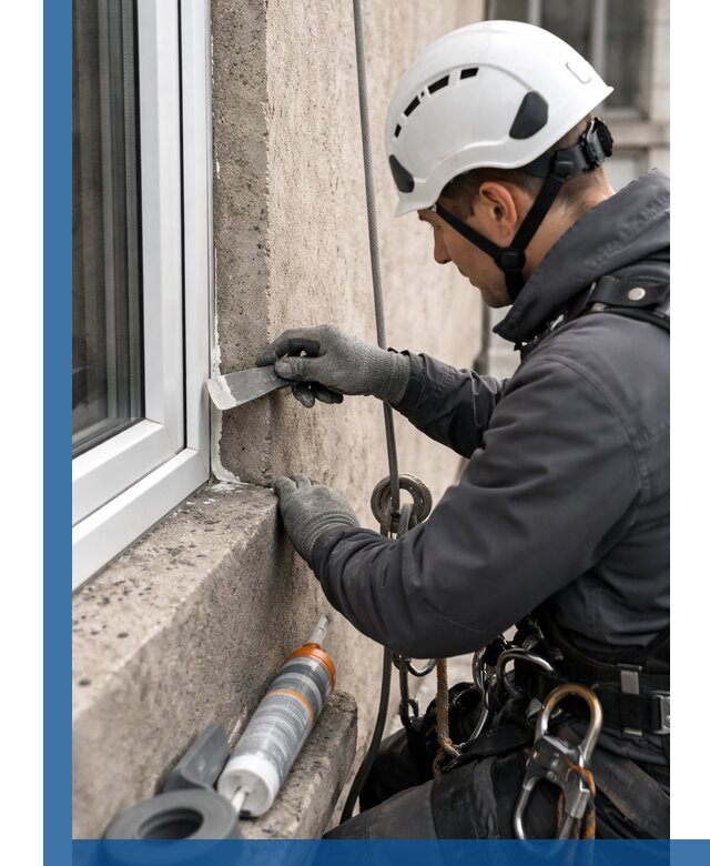 Герметизация монтажных швов окон в Ступине с гарантией качества