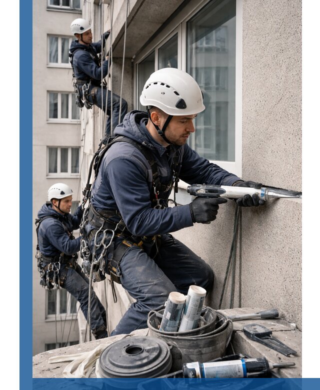 Герметизация швов лоджии в Ступине профессионально и надежно