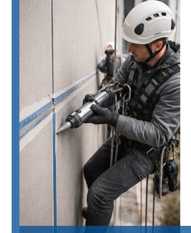 Герметизация стыков фасадных панелей в Ступине качественно и быстро