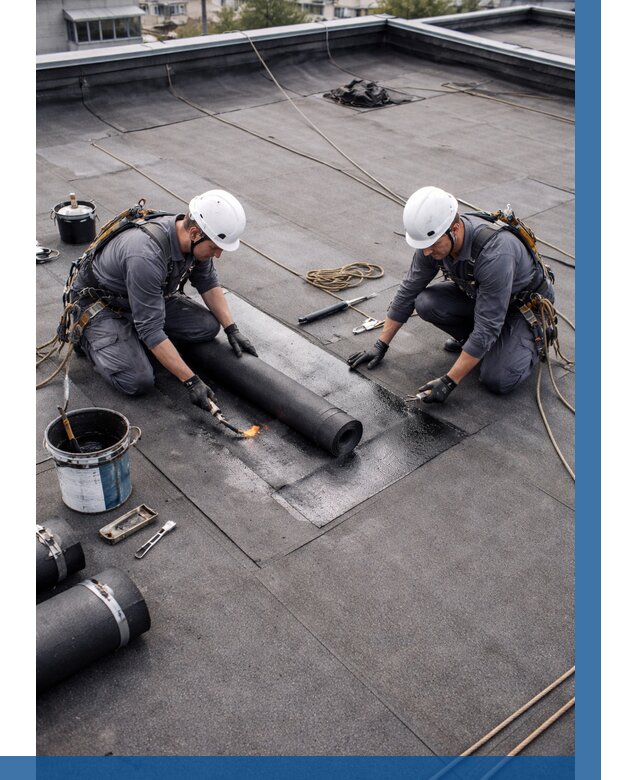 Ремонт мягкой кровли под ключ в Ступине от 728 р. | ВЫСОТНИК-Стп