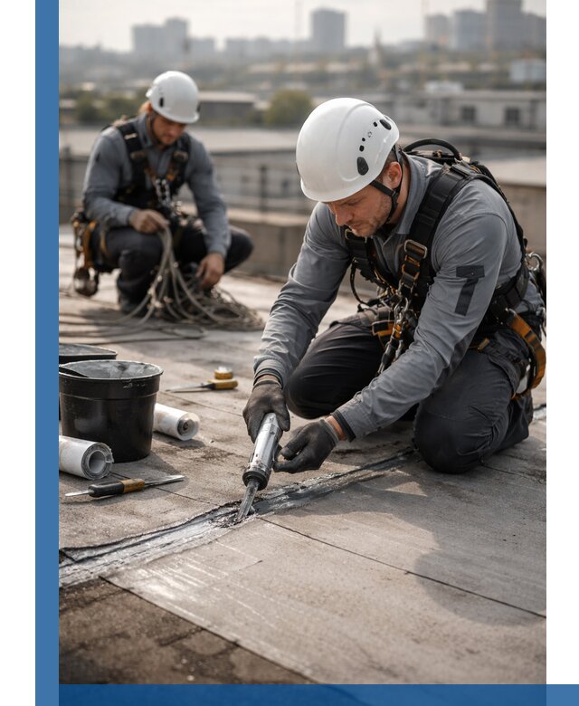 Аварийное и капитальное устранение протечек кровли в Ступине