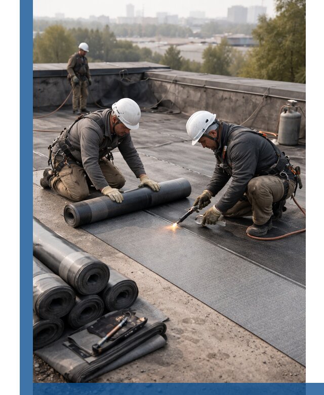 Монтаж мягкой кровли в Ступине профессионально и надежно
