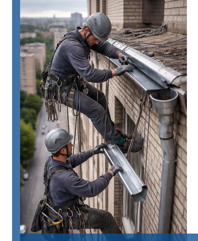 Ремонт водосточных желобов в Ступине, быстро и качественно