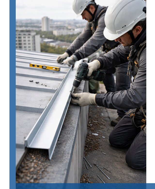 Монтаж капельника на кровле в Ступине с гарантией качества