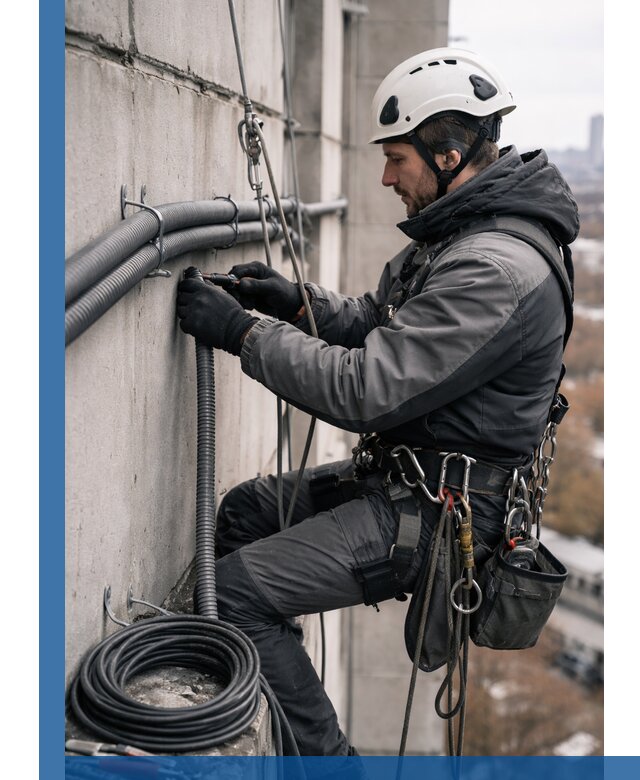 Профессиональный монтаж гофры для кабеля в Ступине с гарантией