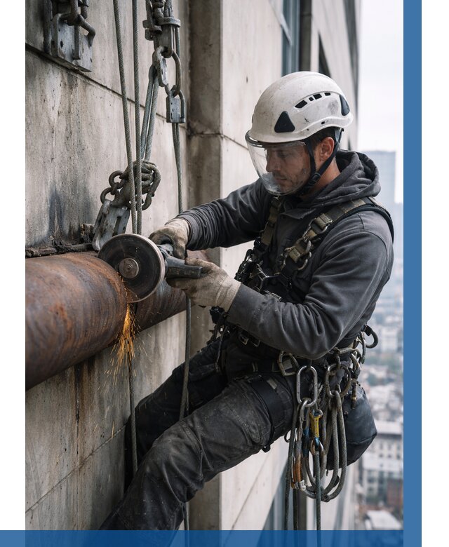 Резка металла на высоте в Ступине по цене от 4677 р. | ВЫСОТНИК-Стп