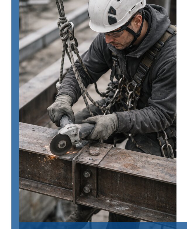 Резка металла на высоте в Ступине для зданий и конструкций