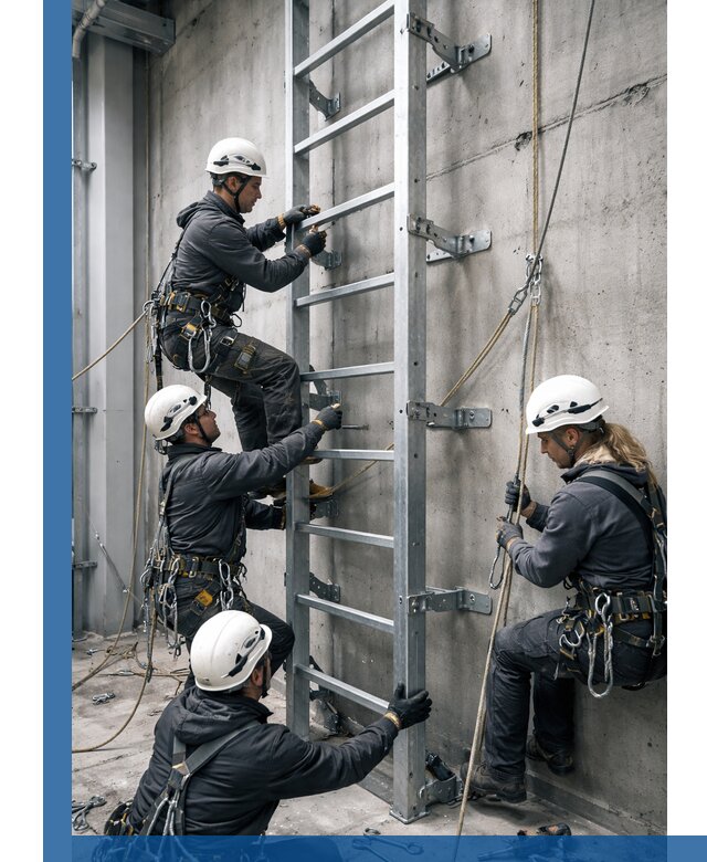 Монтаж металлических лестниц в Ступине под ключ со гарантией