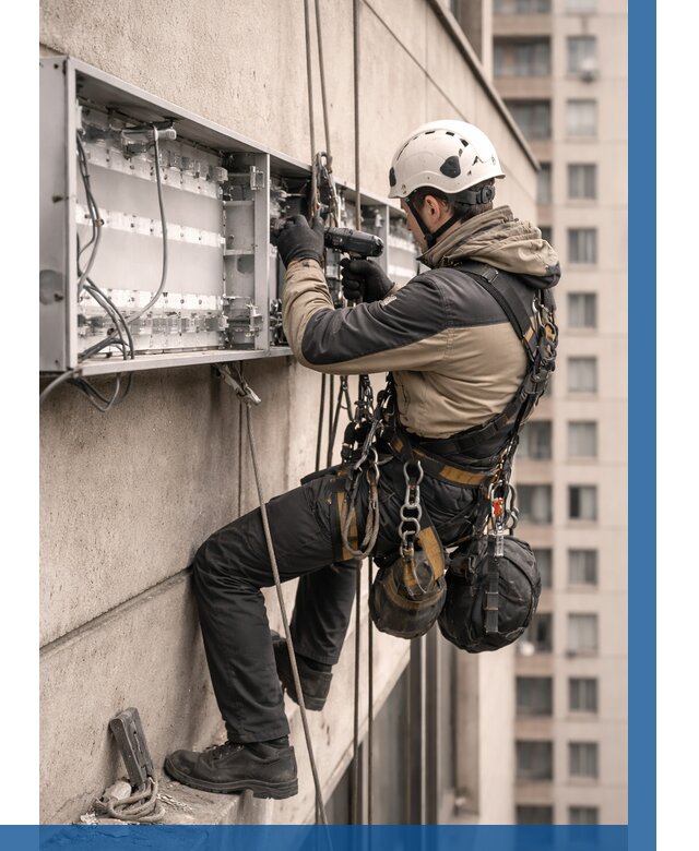 Ремонт вывески на высоте в Ступине от 4677 р. | ВЫСОТНИК-Стп