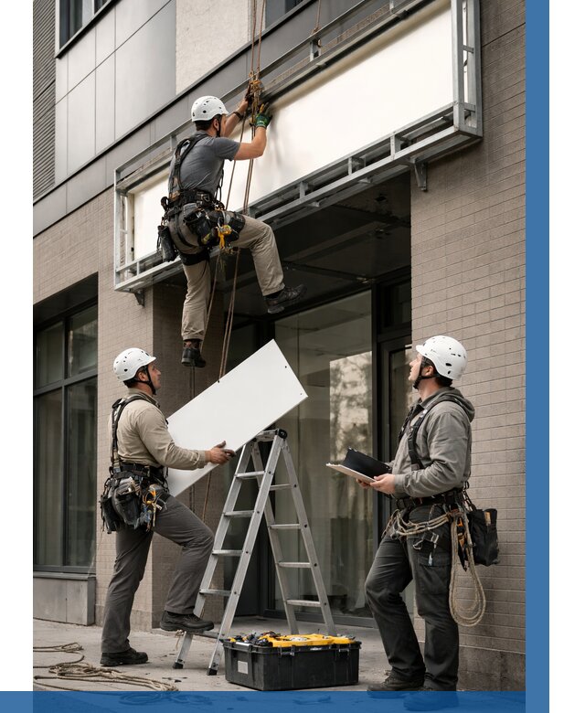 Монтаж светового короба в Ступине от 6756 р. | ВЫСОТНИК-Стп