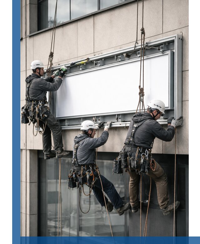 Профессиональный монтаж светового короба под ключ в Ступине