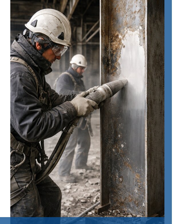 Удаление старой краски с металла в Ступине от 468 р. | ВЫСОТНИК-Стп