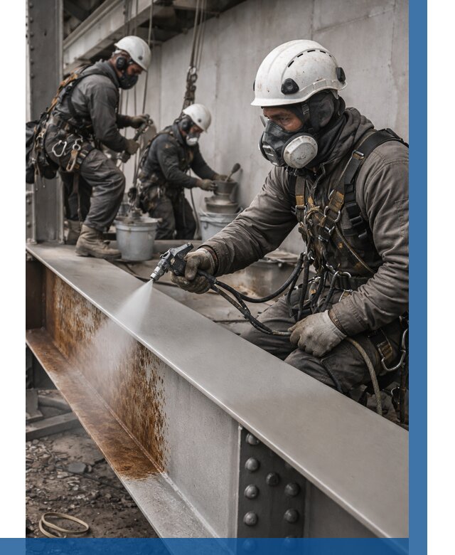 Антикоррозионная покраска металла в Ступине от 728 р. | ВЫСОТНИК-Стп