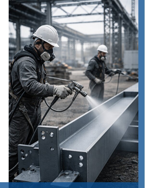 Антикорроз. обработка металлоконстр. в Ступине от 468 р. | ВЫСОТНИК-Стп