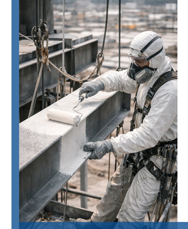 Профессиональная огнезащитная обработка металлоконструкций в Ступине