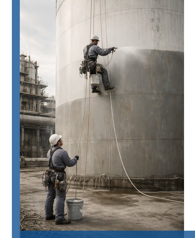 Покраска стальных резервуаров и емкостей в Ступине профессионально