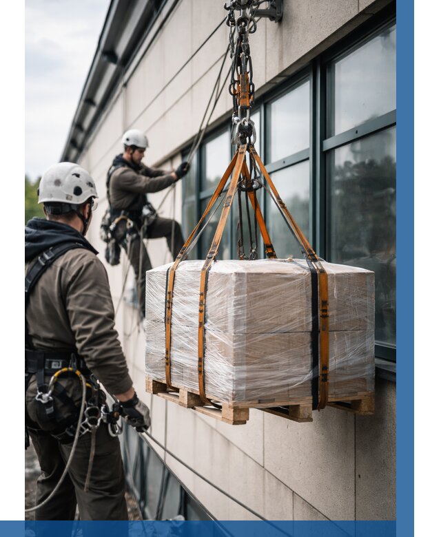 Подъем груза на высоту в Ступине от 3118 р. | ВЫСОТНИК-Стп