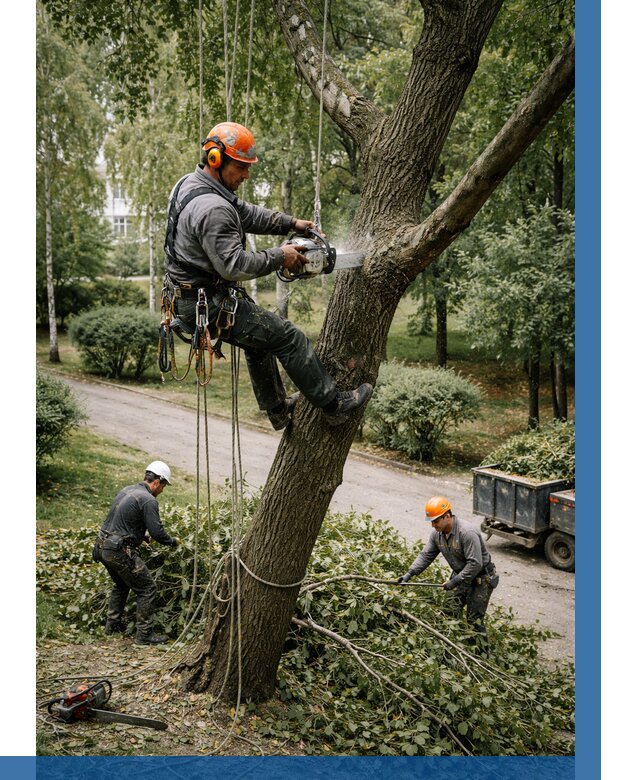 Кронирование деревьев в Ступине от 6756 р. | ВЫСОТНИК-Стп