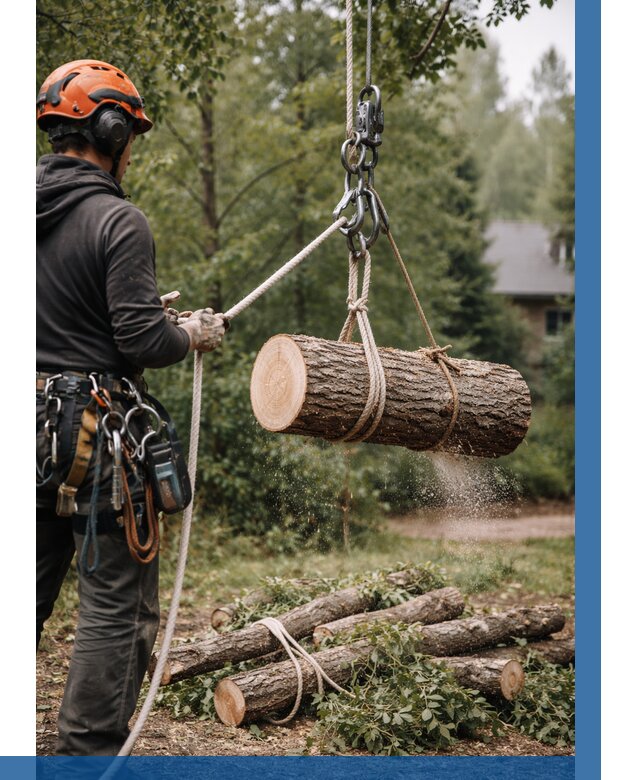Валка деревьев частями в Ступине от 7796 р. | ВЫСОТНИК-Стп