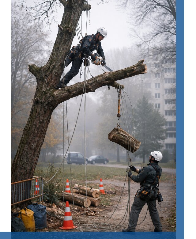 Удаление аварийных деревьев в Ступине от 15591 р. | ВЫСОТНИК-Стп